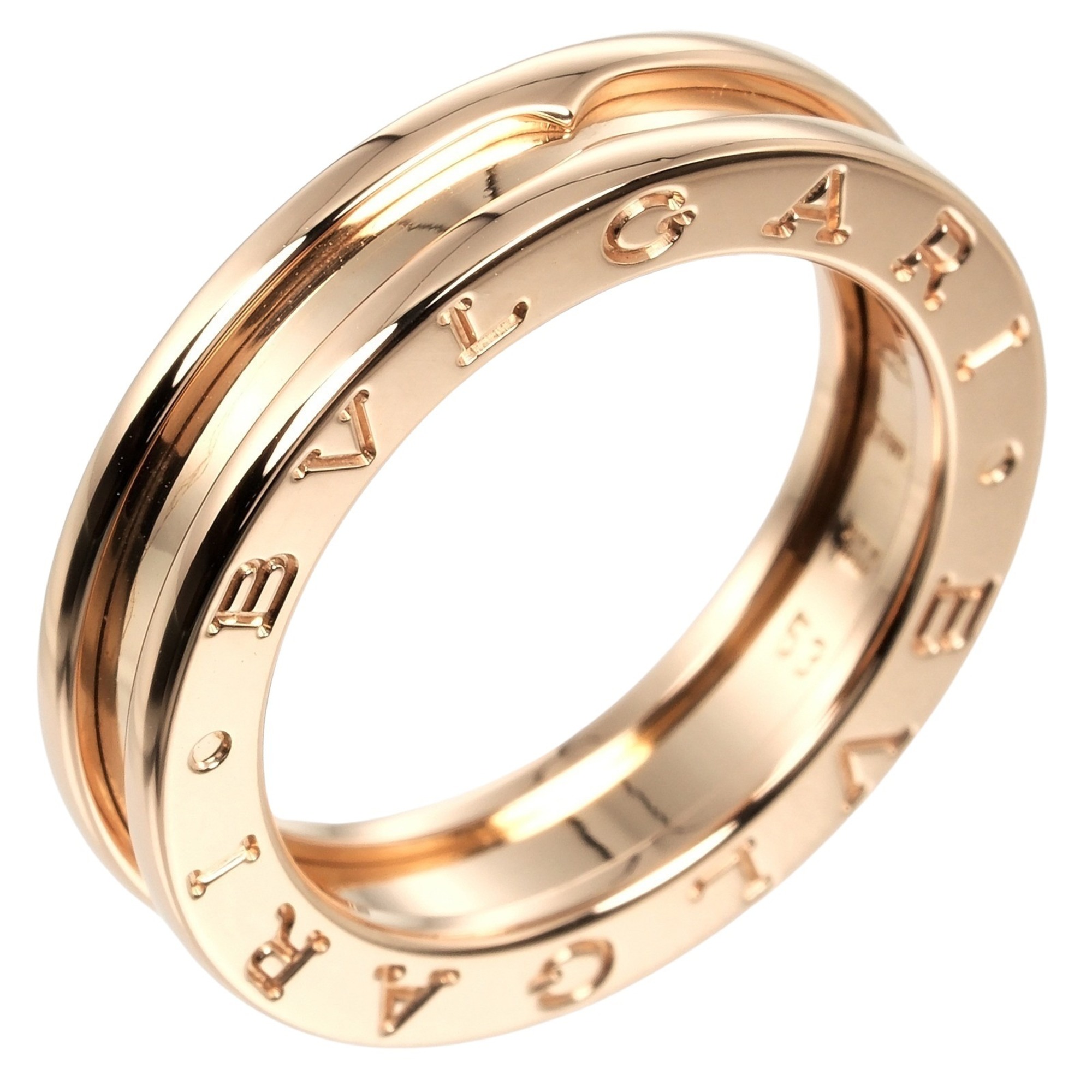 BVLGARI B.ZERO1 1 band XS size 13 ring K18PG pink gold approx. 7.59g