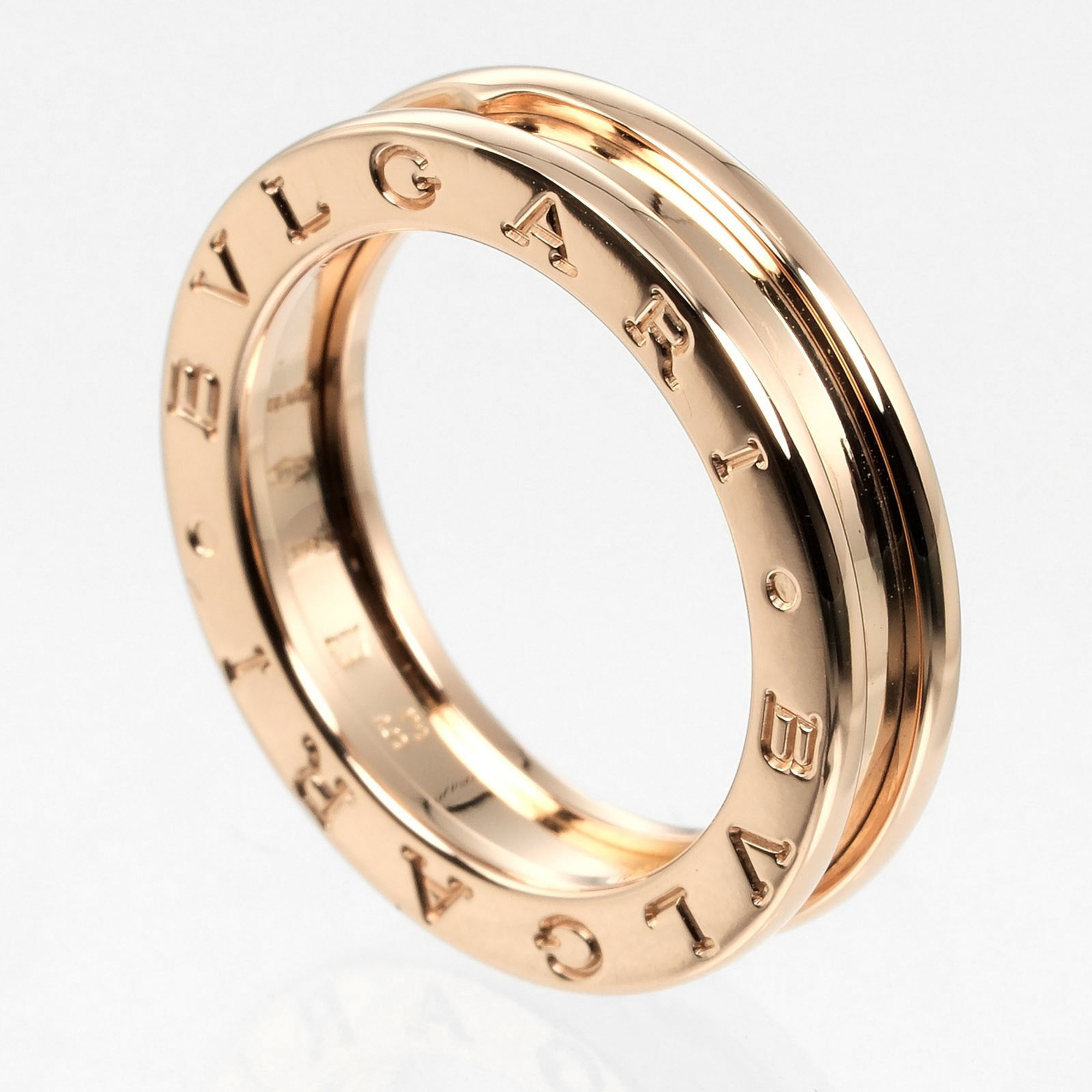 BVLGARI B.ZERO1 1 band XS size 13 ring K18PG pink gold approx. 7.59g