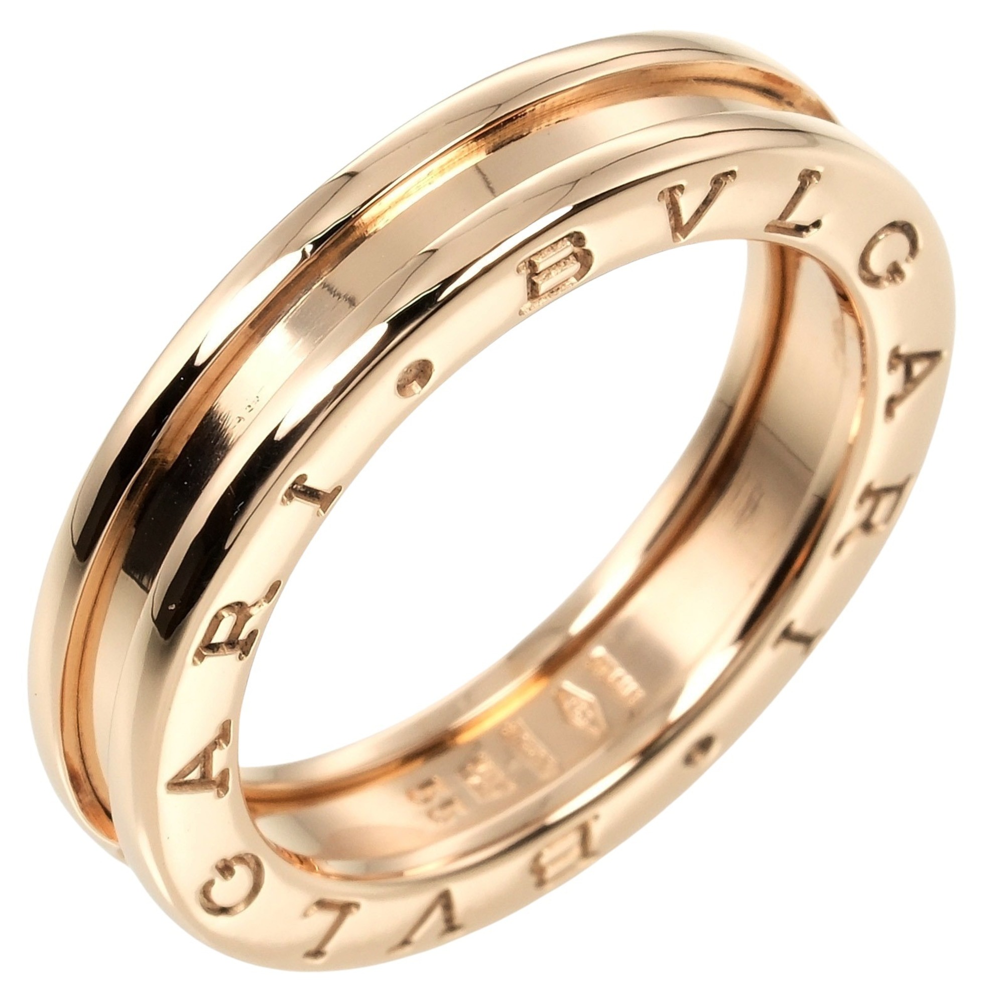 BVLGARI B.zero1 XS 1 band size 14.5 ring K18PG pink gold approx. 7.78g