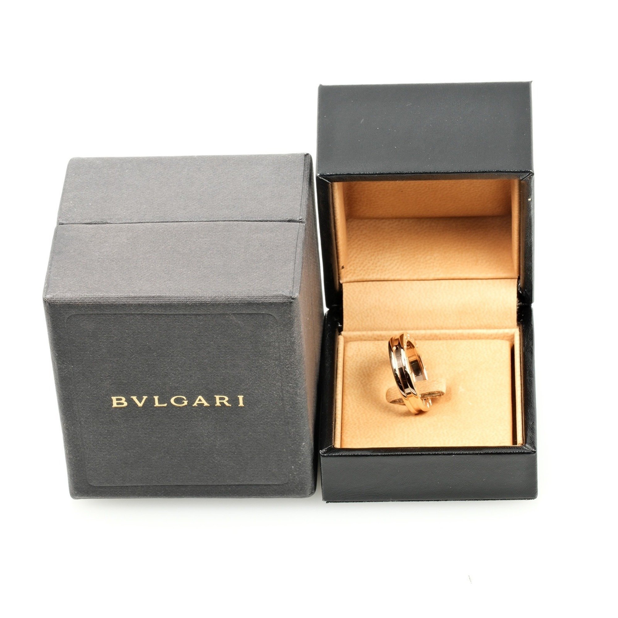 BVLGARI B.zero1 XS 1 band size 14.5 ring K18PG pink gold approx. 7.78g