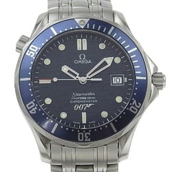 OMEGA Seamaster Professional Watch James Bond 007 40th Chronometer 2537.8 Stainless Steel Automatic Black Dial Men's