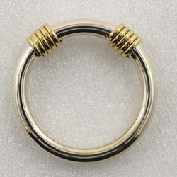 Tiffany & Co. Bandwidth 2 wire size 9 ring, 925 silver x 18K yellow gold, approx. 3.9g, wire, women's, M160324001