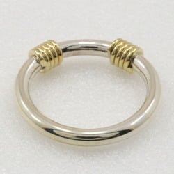 Tiffany & Co. Bandwidth 2 wire size 9 ring, 925 silver x 18K yellow gold, approx. 3.9g, wire, women's, M160324001