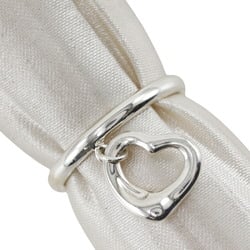 Tiffany TIFFANY&Co. Heart Ring Size 9 Elsa Peretti Silver 925 Approx. 2.4g Open Women's