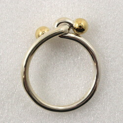 Tiffany & Co. Hook Eye size 8.5 ring, 925 silver x 18K yellow gold, approx. 2.4g, for women