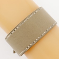 Hermes HERMES Artemis Tuareg Bracelet Calf Beige Approx. 24g Women's