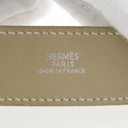 Hermes HERMES Artemis Tuareg Bracelet Calf Beige Approx. 24g Women's