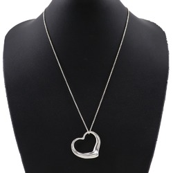 Tiffany TIFFANY&Co. Heart Large Necklace Elsa Peretti Sterling Silver Approx. 15.0g Open Women's