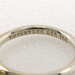 Tiffany & Co. Hook Eye Size 9 Ring Silver 925 x K18 Yellow Gold Approx. 2.4g Women's