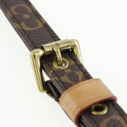 LOUIS VUITTON Shoulder Strap Monogram Canvas Brown Unisex