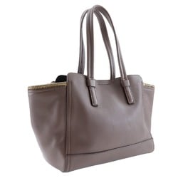 Salvatore Ferragamo Gancini Tote Bag DY-21-D993 Calf Brown A5 Type Women's