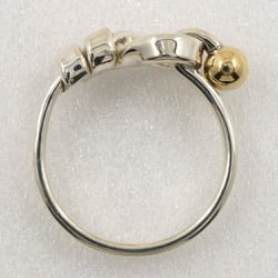 Tiffany TIFFANY&Co. Hook & Eye Size 8 Ring Silver 925 x K18 Yellow Gold Approx. 2.7g Women's Rank