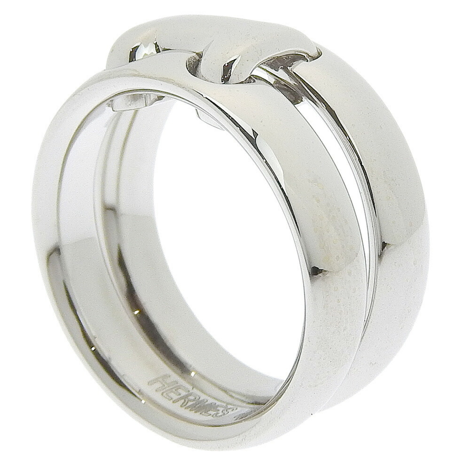 Hermes Oramp size 10.5 ring, K18 white gold, approx. 10.8g, Oramp, ladies