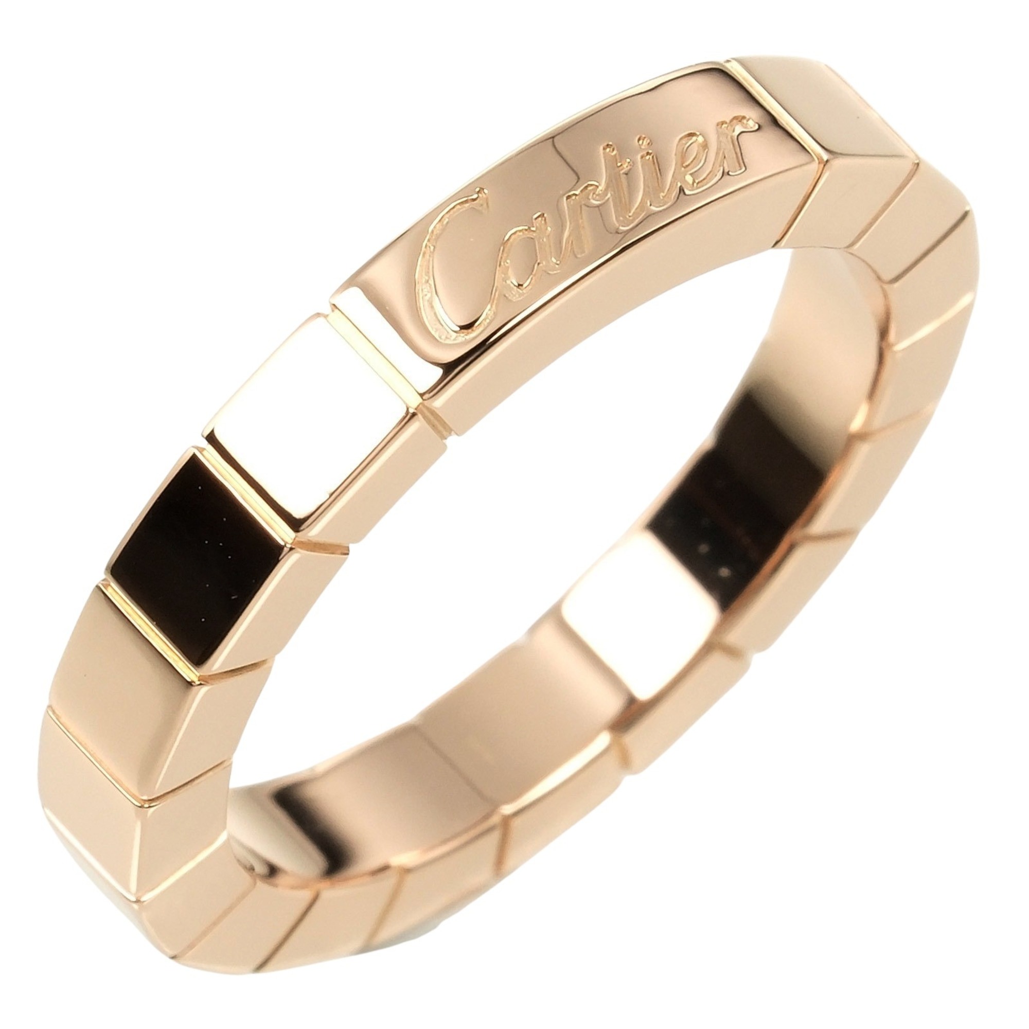 Cartier Lanier size 8 ring, K18PG pink gold, CARTIER, approx. 5.4g