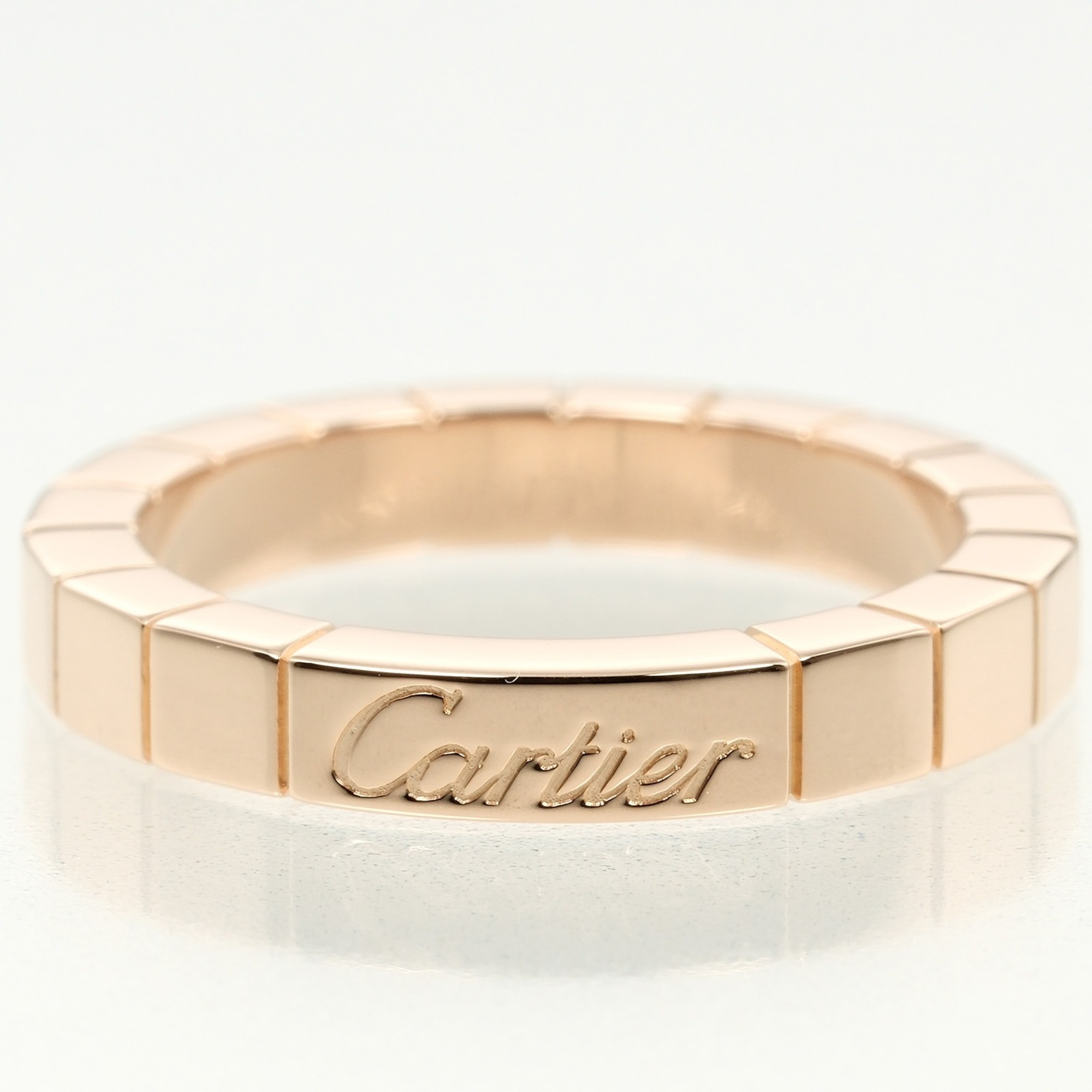 Cartier Lanier size 8 ring, K18PG pink gold, CARTIER, approx. 5.4g