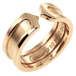 Cartier 2C Ring Size 10 K18PG Pink Gold CARTIER Approx. 6.7g