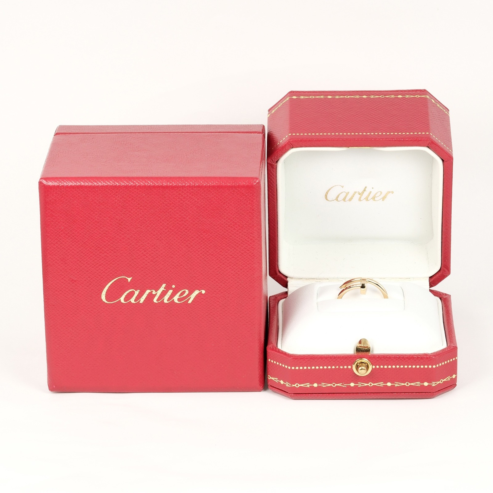 Cartier Justin Uncle size 6 ring, K18 yellow gold, approx. 3.1g, Uncle, for women