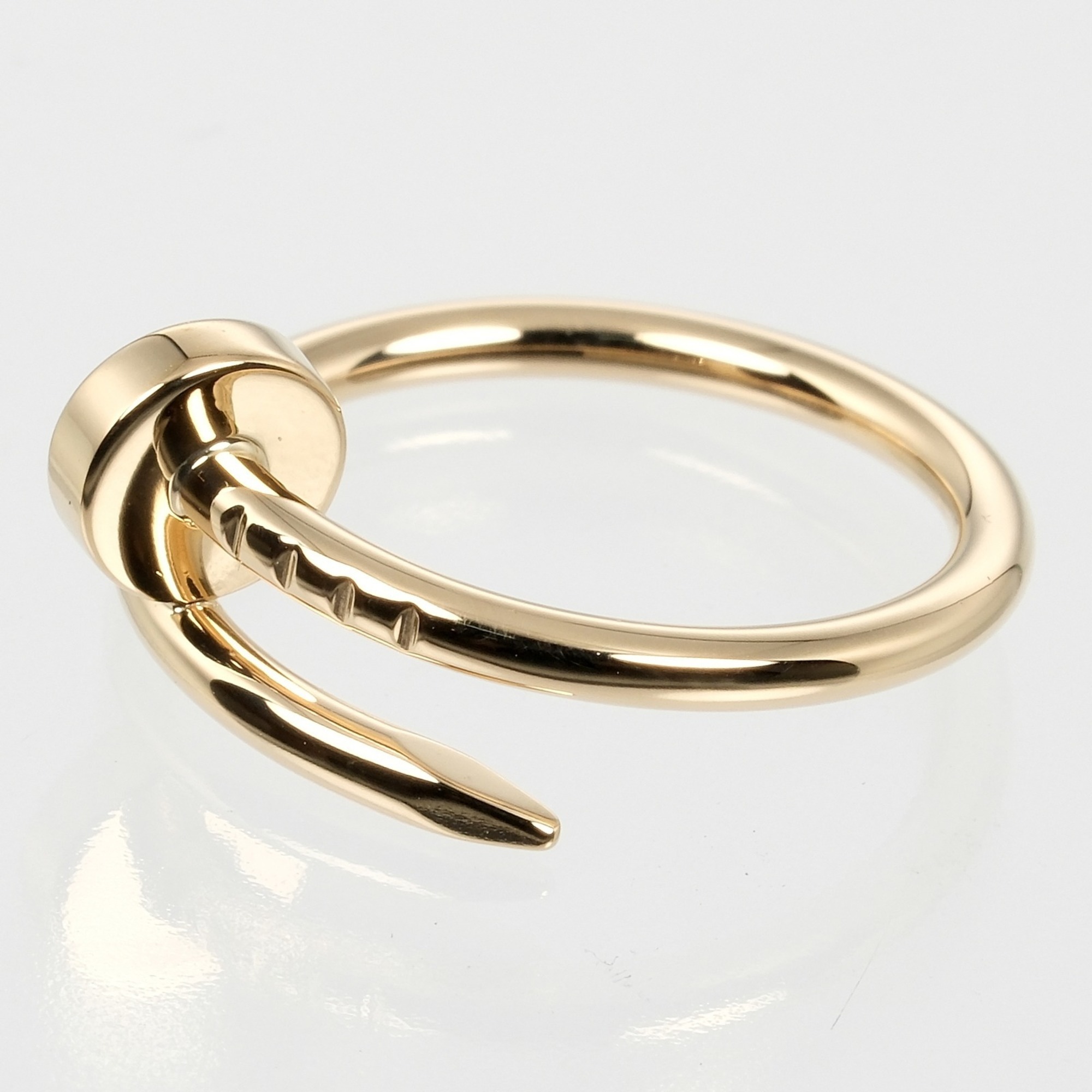 Cartier Justin Uncle size 6 ring, K18 yellow gold, approx. 3.1g, Uncle, for women