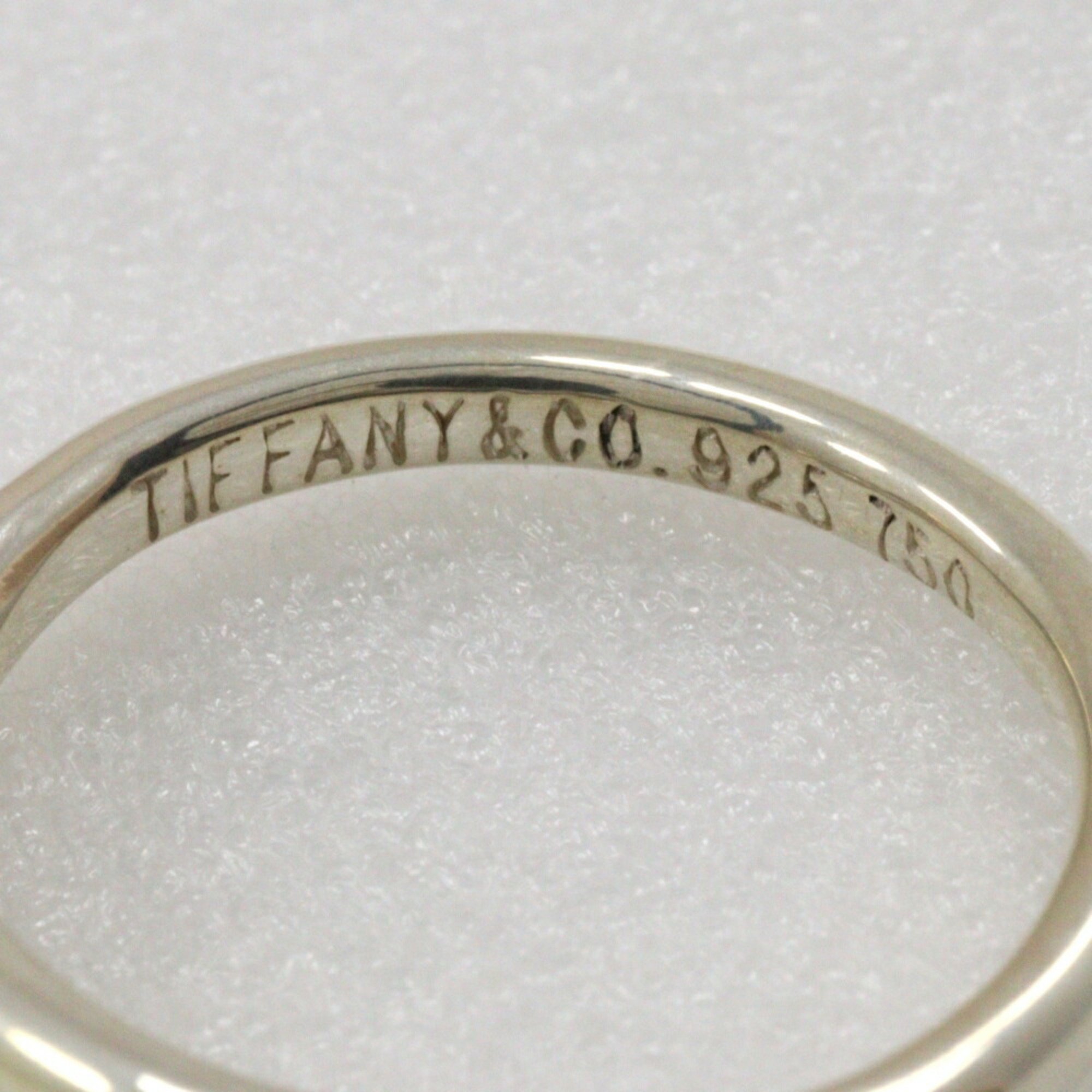 Tiffany & Co. Hook Eye size 8.5 ring, 925 silver x 18K yellow gold, approx. 2.3g, for women