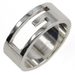 Gucci Branded G size 15.5 ring, 925 silver, approx. 8.1g, G, unisex