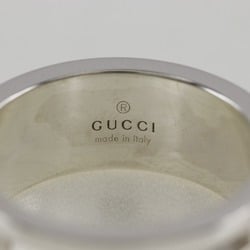 Gucci Branded G size 15.5 ring, 925 silver, approx. 8.1g, G, unisex