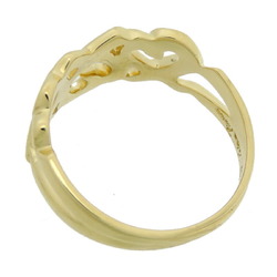 Tiffany Paloma Picasso Triple Loving Heart Women's Ring, 750 Yellow Gold, Size 12.5