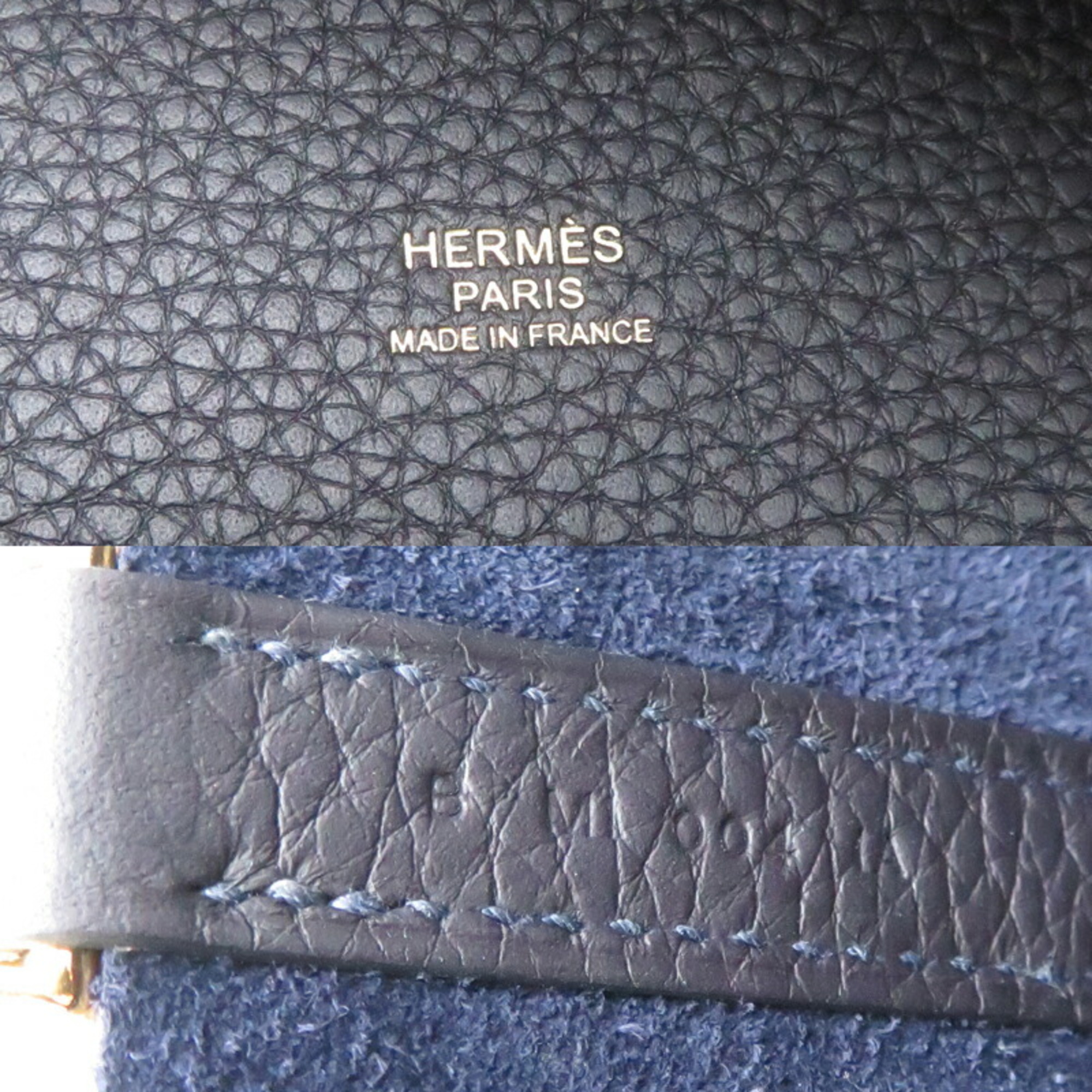 Hermes B stamp 2023 Picotin Lock MM Women's handbag Taurillon Clemence Caban (Black)