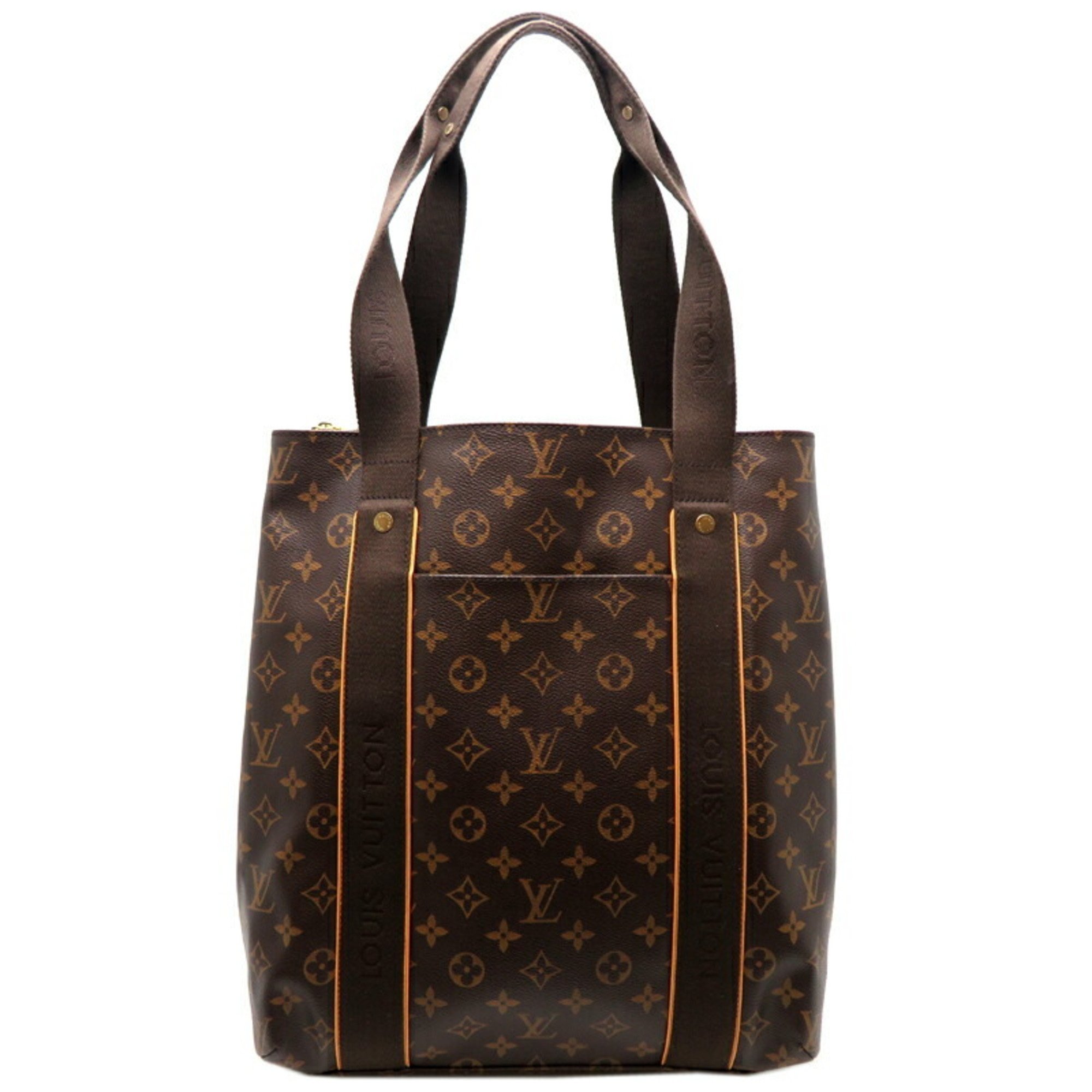 Louis Vuitton Cabas Bobur Women's and Men's Tote Bag M53013 Monogram Brown