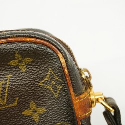 Louis Vuitton Clutch Bag Monogram Marly Dragonne M51825 Brown Men's