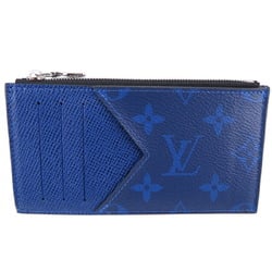 Louis Vuitton Coin Card Holder Men's Case M30270 Taigarama Cobalt