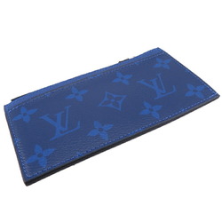 Louis Vuitton Coin Card Holder Men's Case M30270 Taigarama Cobalt