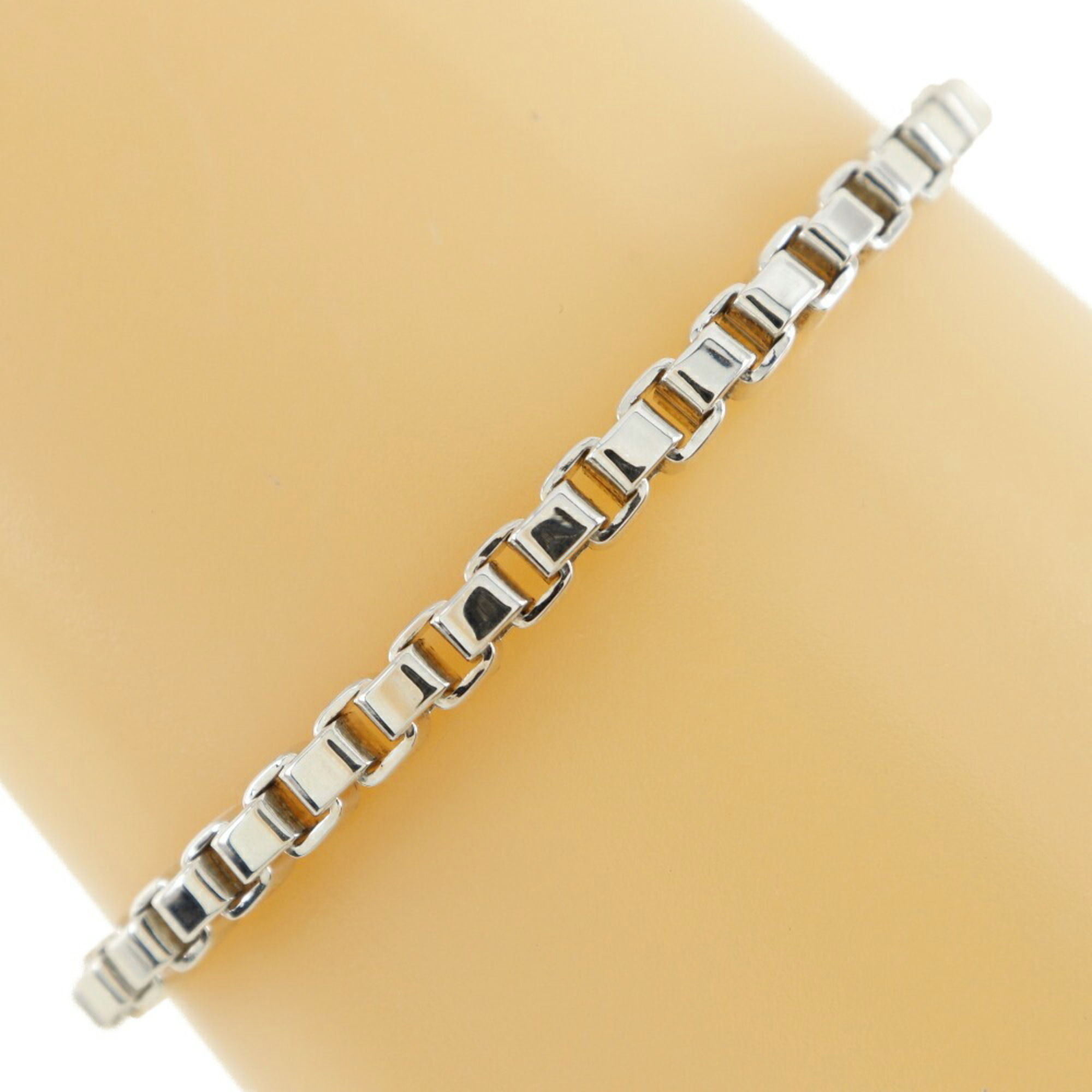 Tiffany TIFFANY&Co. Venetian Bracelet Silver 925 Approx. 14.6g Women's