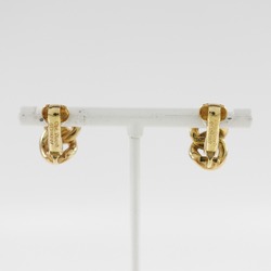 Christian Dior Earrings Gold Plated Made in Germany Approx. 5.2g Women's