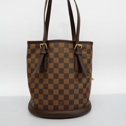 Louis Vuitton Tote Bag Damier Marais N42240 Ebene Ladies