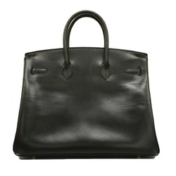 Hermes handbag Birkin 35 box calf black F stamp ladies