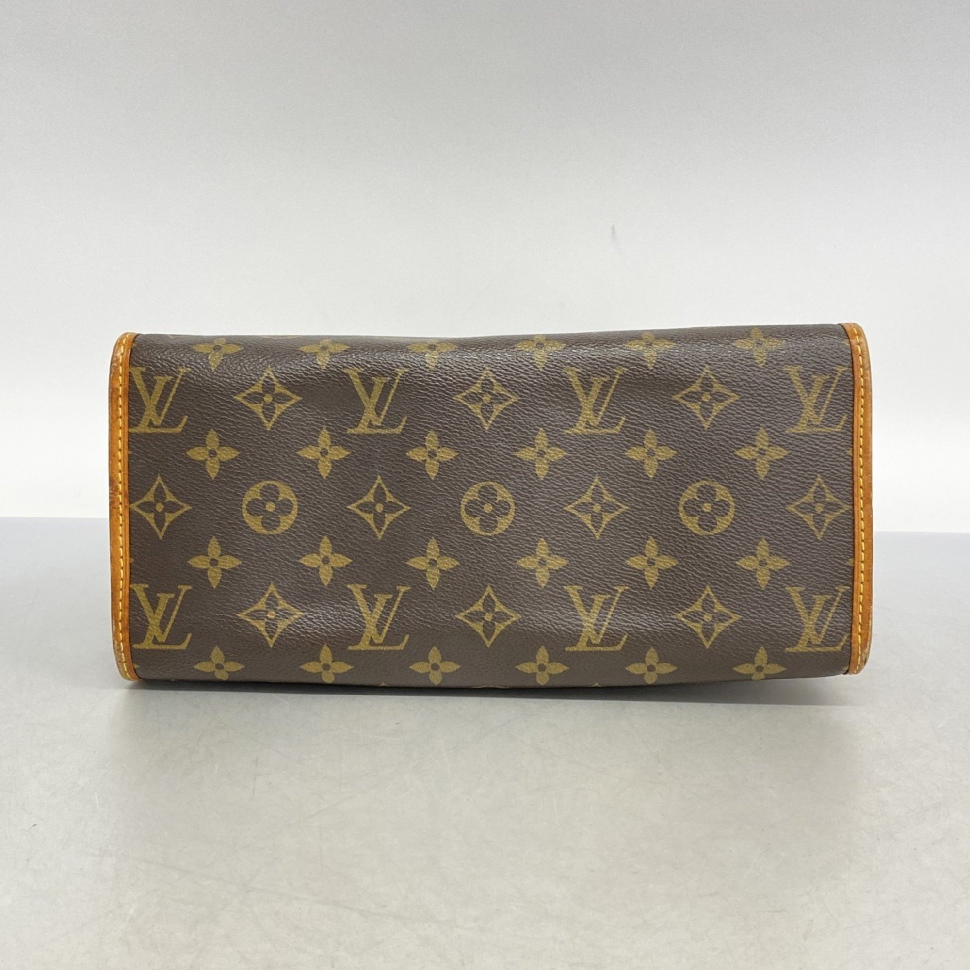 Louis Vuitton Tote Bag Monogram Popincourt M40007 Brown Ladies