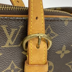 Louis Vuitton Tote Bag Monogram Popincourt M40007 Brown Ladies