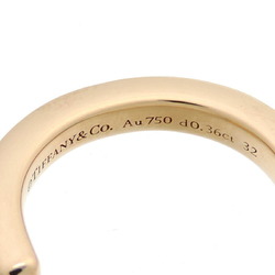 Tiffany & Co. Rock Diamond Women's and Men's Ring 72342941 750 Pink Gold Size 10