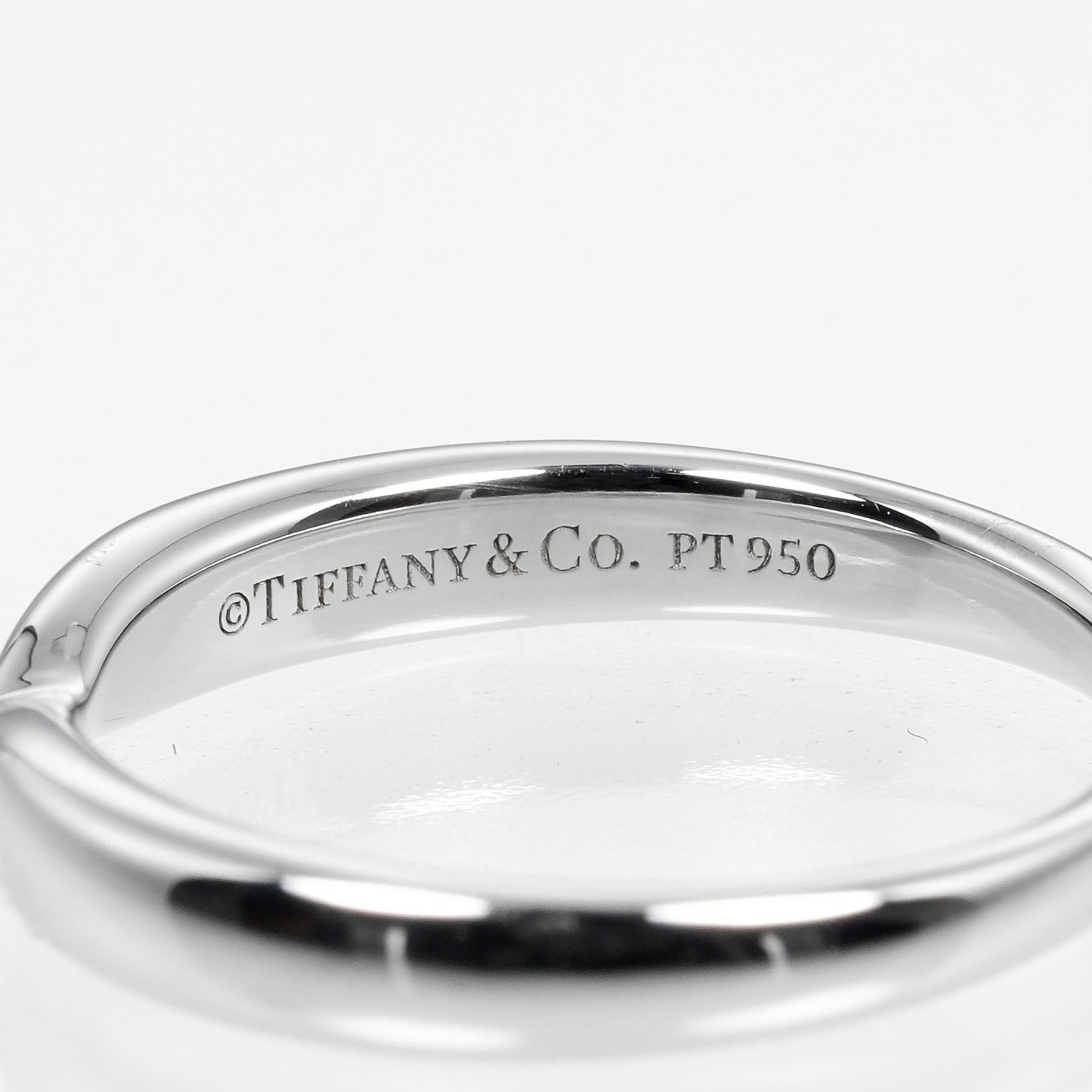 Tiffany TIFFANY&Co. Harmony size 7 ring, Pt950 platinum, approx. 3.45g