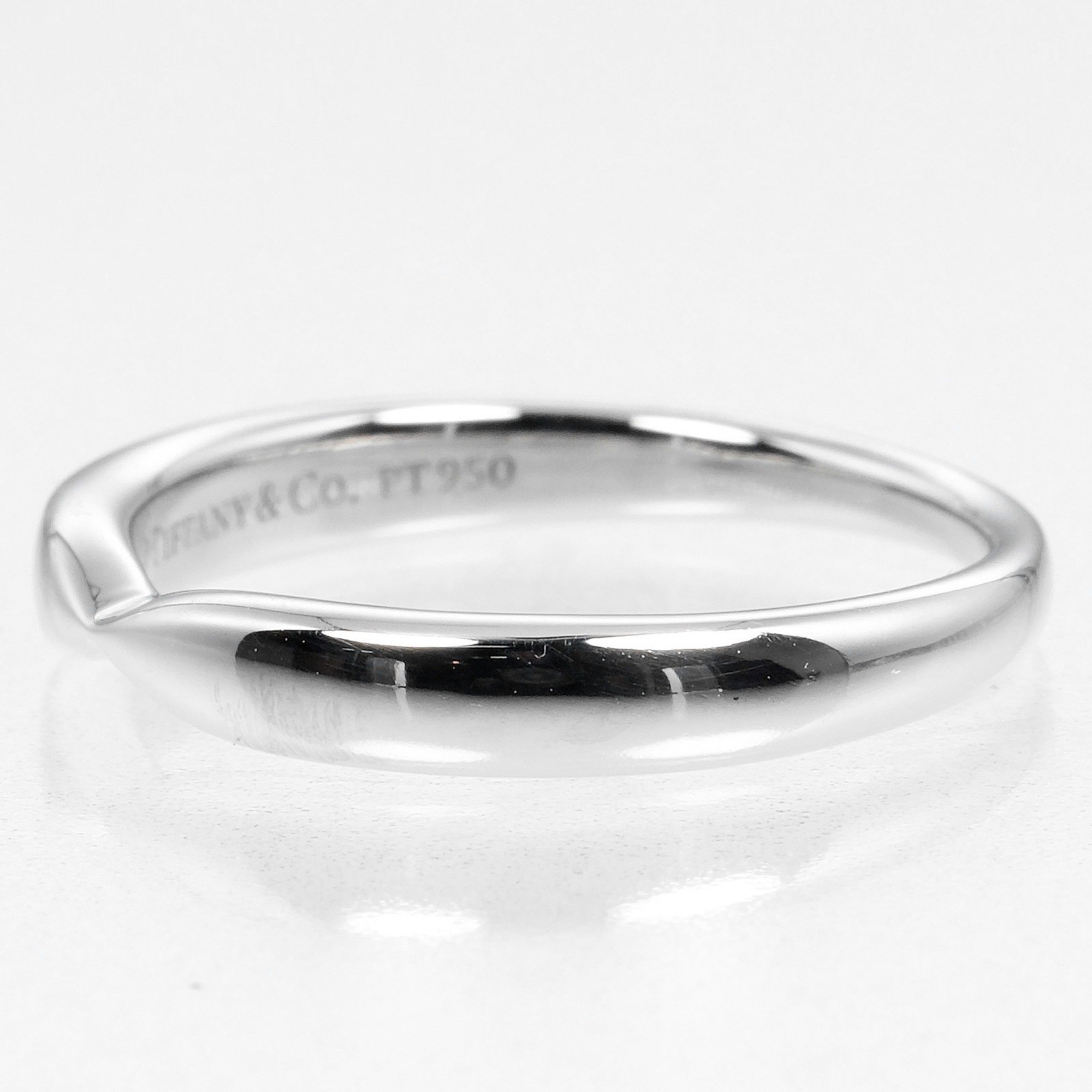 Tiffany TIFFANY&Co. Harmony size 7 ring, Pt950 platinum, approx. 3.45g