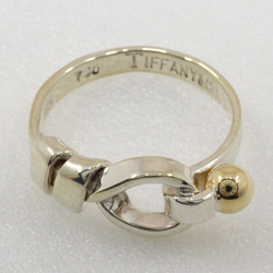 Tiffany & Co. Love Knot size 7.5 ring, 925 silver x 18K yellow gold, approx. 2.6g, knot, for women