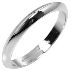 Tiffany TIFFANY & Co. Knife Edge Ring Size 15 3mm Model Pt950 Platinum Approx. 4.36g