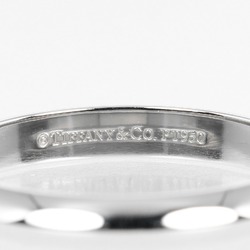 Tiffany TIFFANY & Co. Knife Edge Ring Size 15 3mm Model Pt950 Platinum Approx. 4.36g