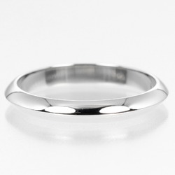 Tiffany TIFFANY & Co. Knife Edge Ring Size 15 3mm Model Pt950 Platinum Approx. 4.36g