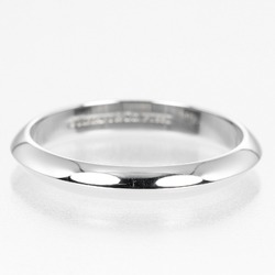 Tiffany TIFFANY & Co. Knife Edge Ring Size 15 3mm Model Pt950 Platinum Approx. 4.36g