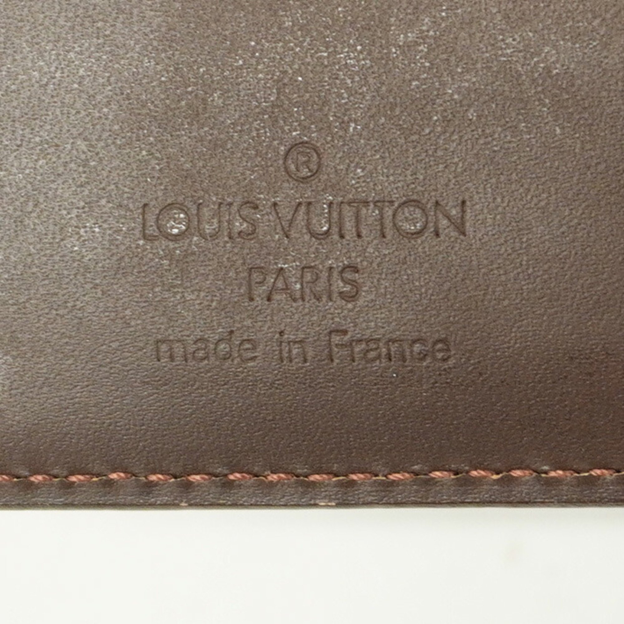 Louis Vuitton Notebook Cover Epi Agenda PM R2009D Mocha Ladies