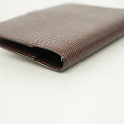 Louis Vuitton Notebook Cover Epi Agenda PM R2009D Mocha Ladies