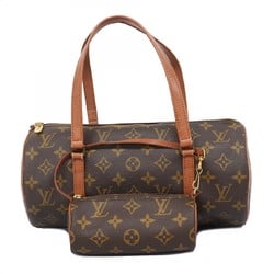 Louis Vuitton handbag Monogram Papillon 30 M51385 Brown ladies