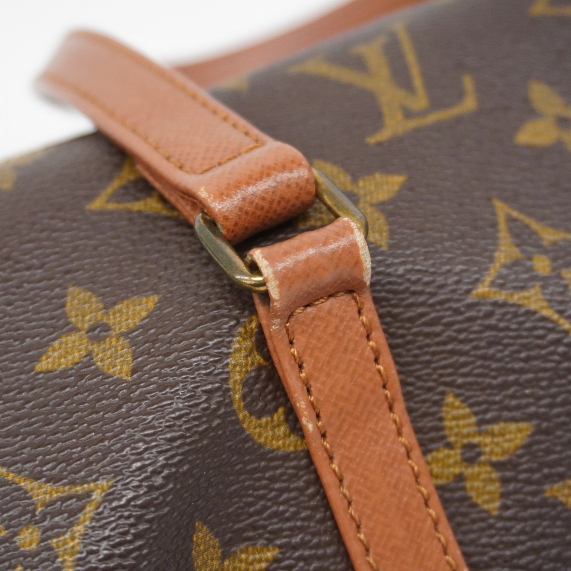 Louis Vuitton handbag Monogram Papillon 30 M51385 Brown ladies