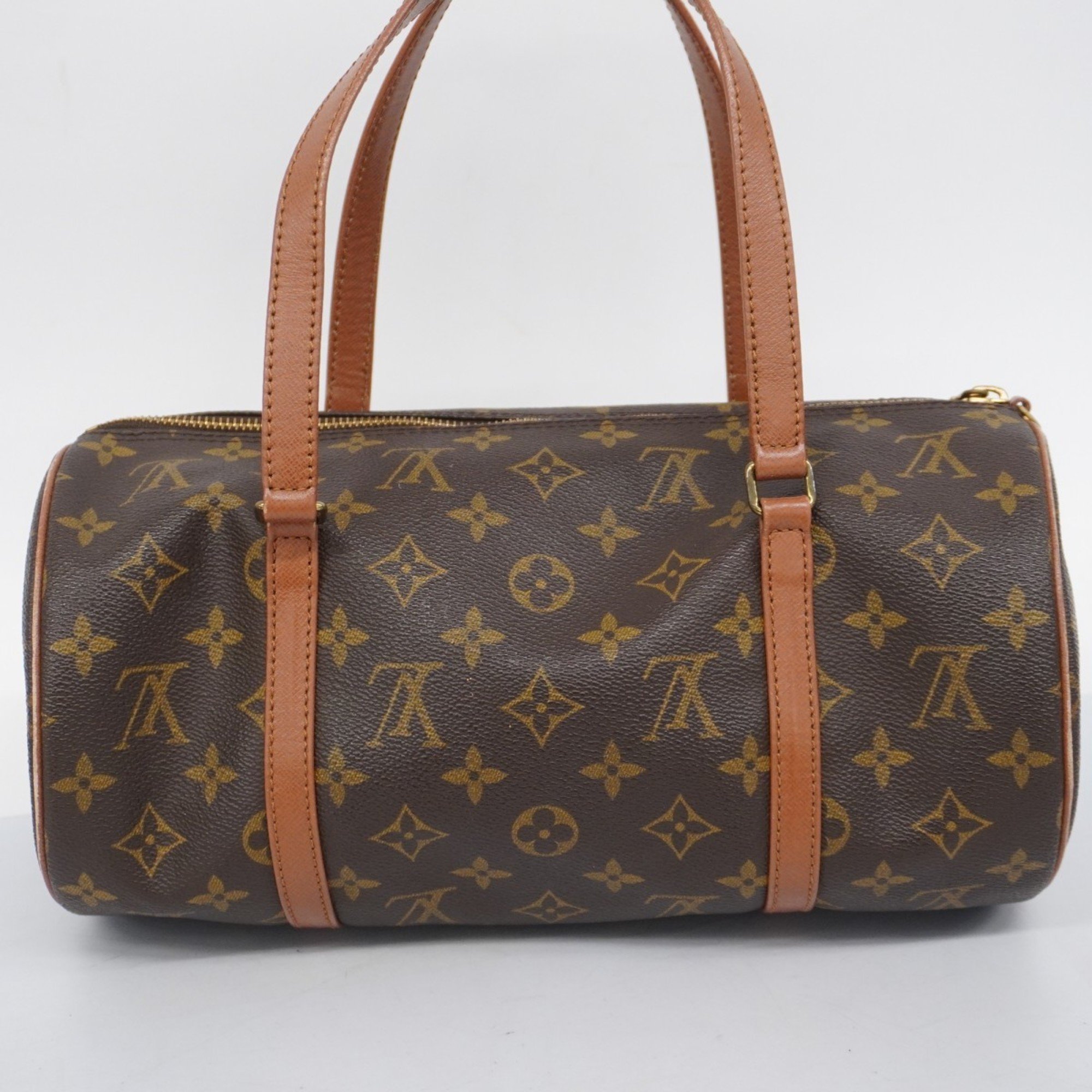 Louis Vuitton handbag Monogram Papillon 30 M51385 Brown ladies